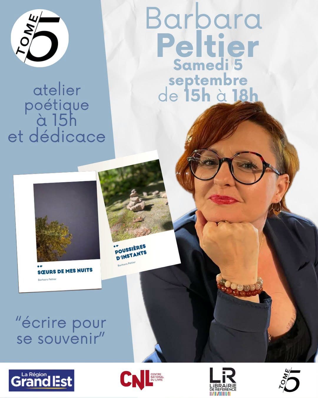 Poetry workshop and Barbara Peltier book signing