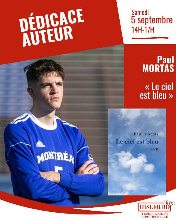 Dédicace Paul Mortas