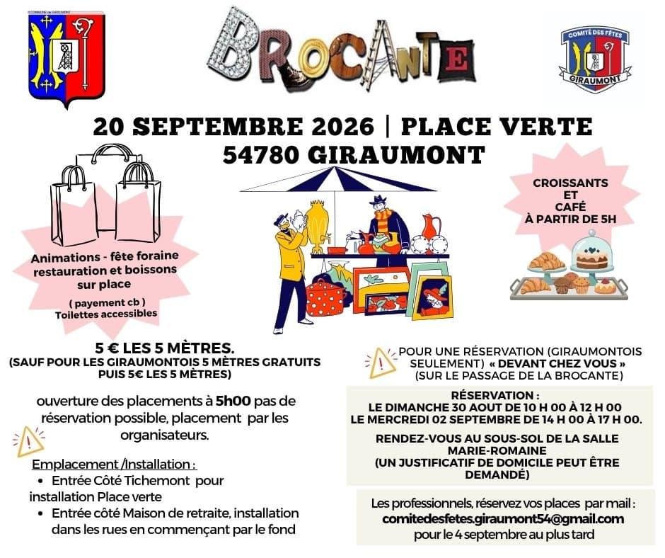 Giraumont fait sa brocante !
