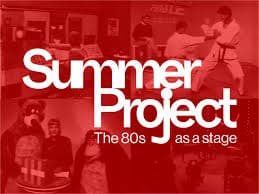 Summer Project. The 80s as a Stage. Drop in ! Pins & accessoires