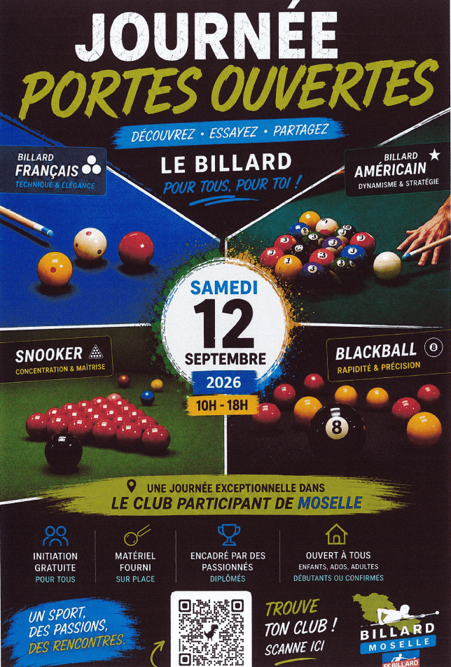 Open Day at the Billiards Club