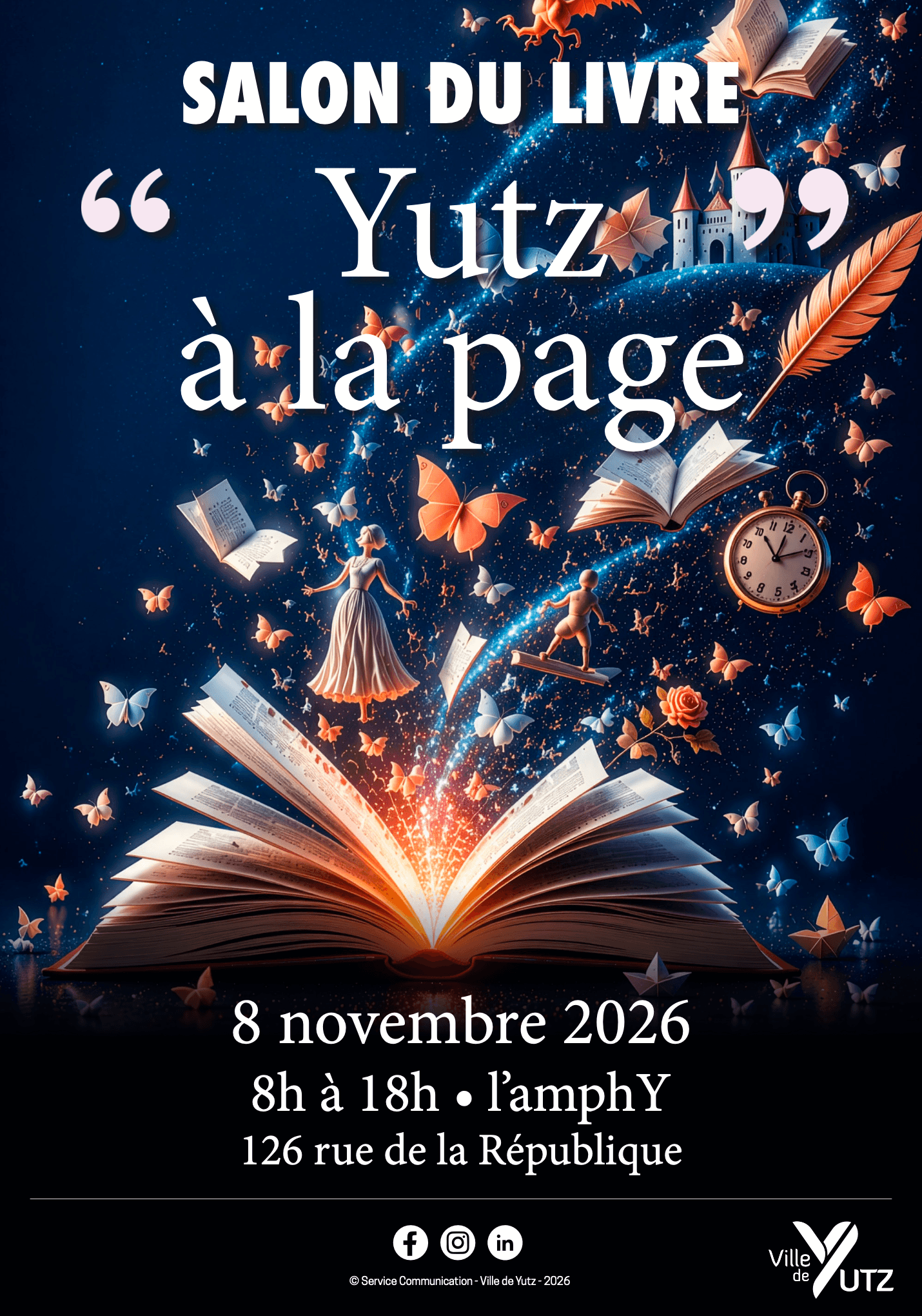 Yutz à la page: 2nd edition of the book fair