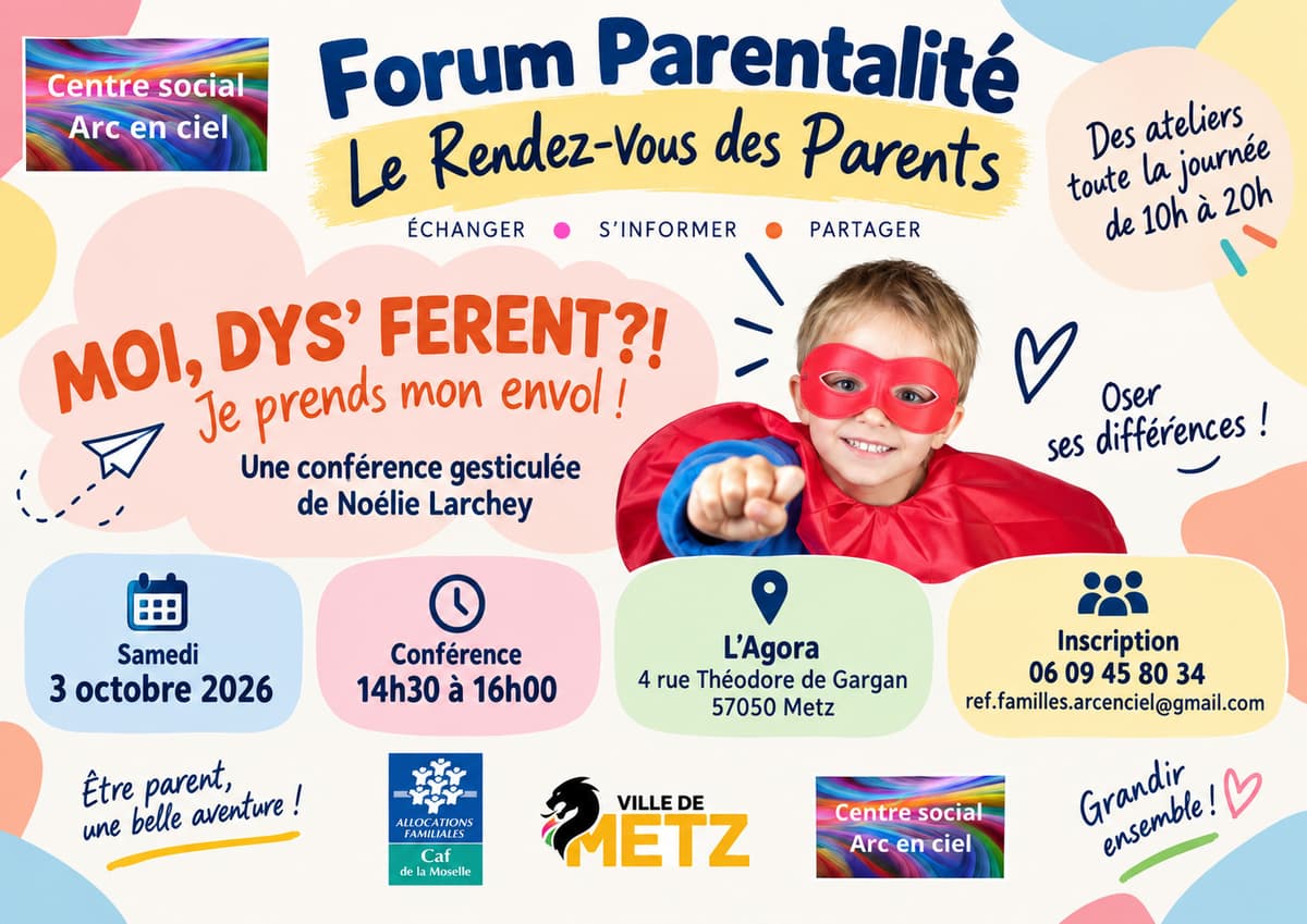 “Moi, Dys-ferent ?! Je prends mon envol!”