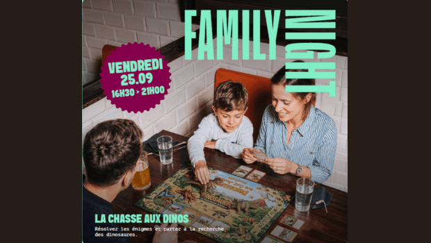 Family Night chez Gold & Good – Vendredi 25 septembre