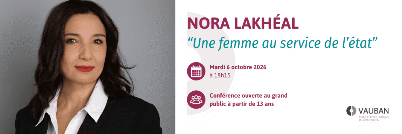 Conférence ouverte au grand public – Nora Lakhéal