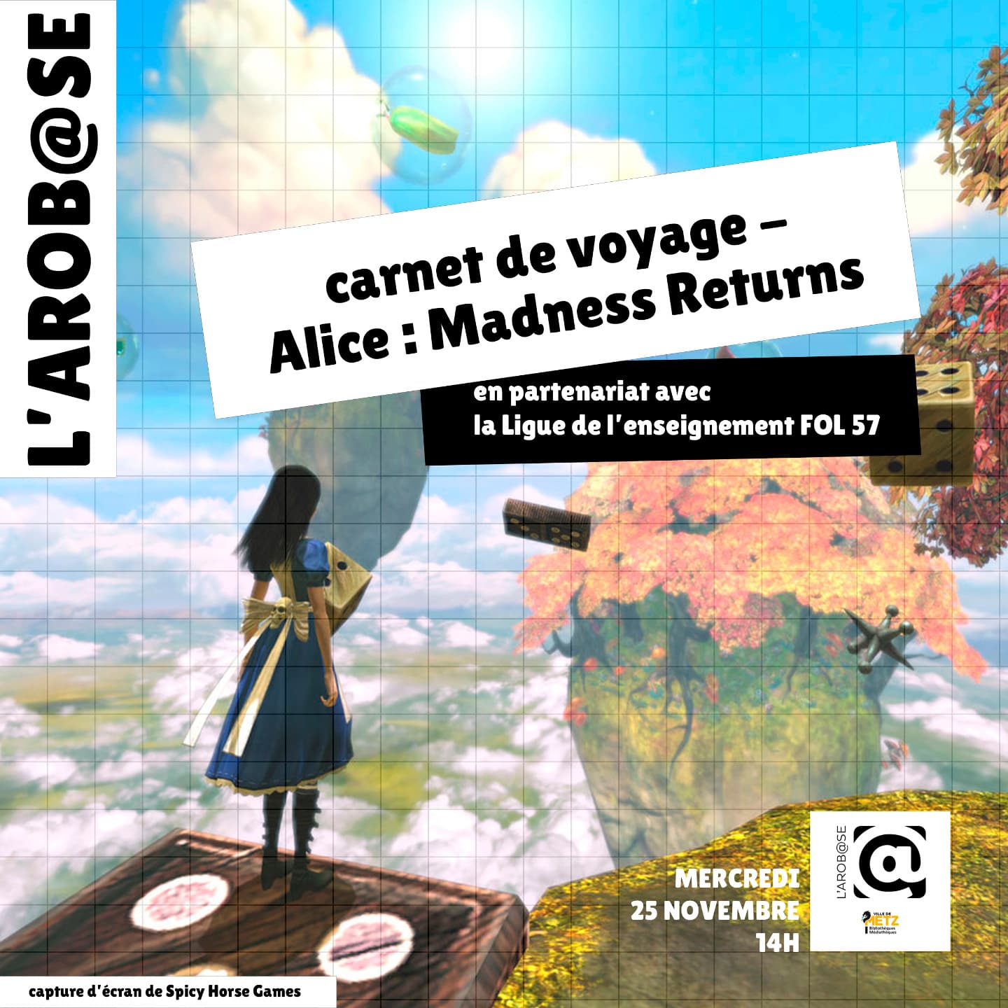 Carnet de voyage - Alice : Madness Returns