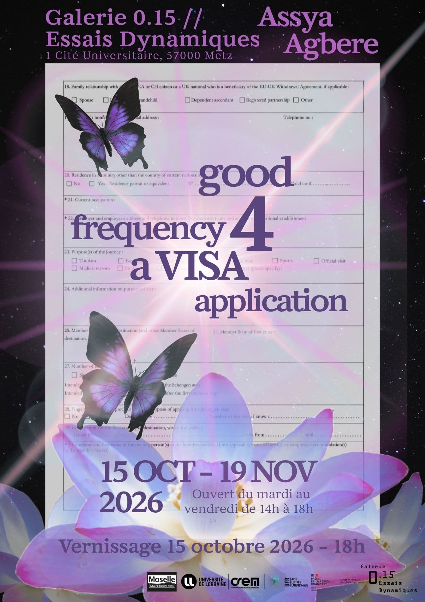 Exposition – Good frequency 4 a VISA application