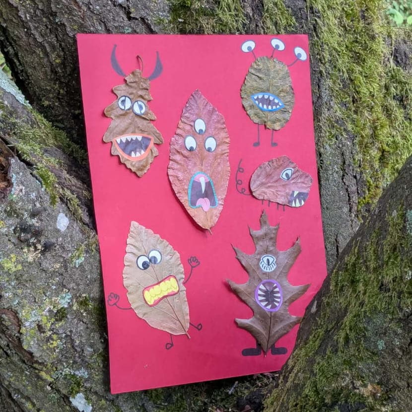 Atelier enfants (5-10 ans) - Le monstre caché sous la feuille