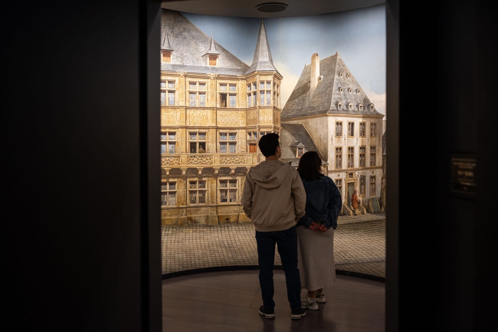The Two Panoramas of the Lëtzebuerg City Museum