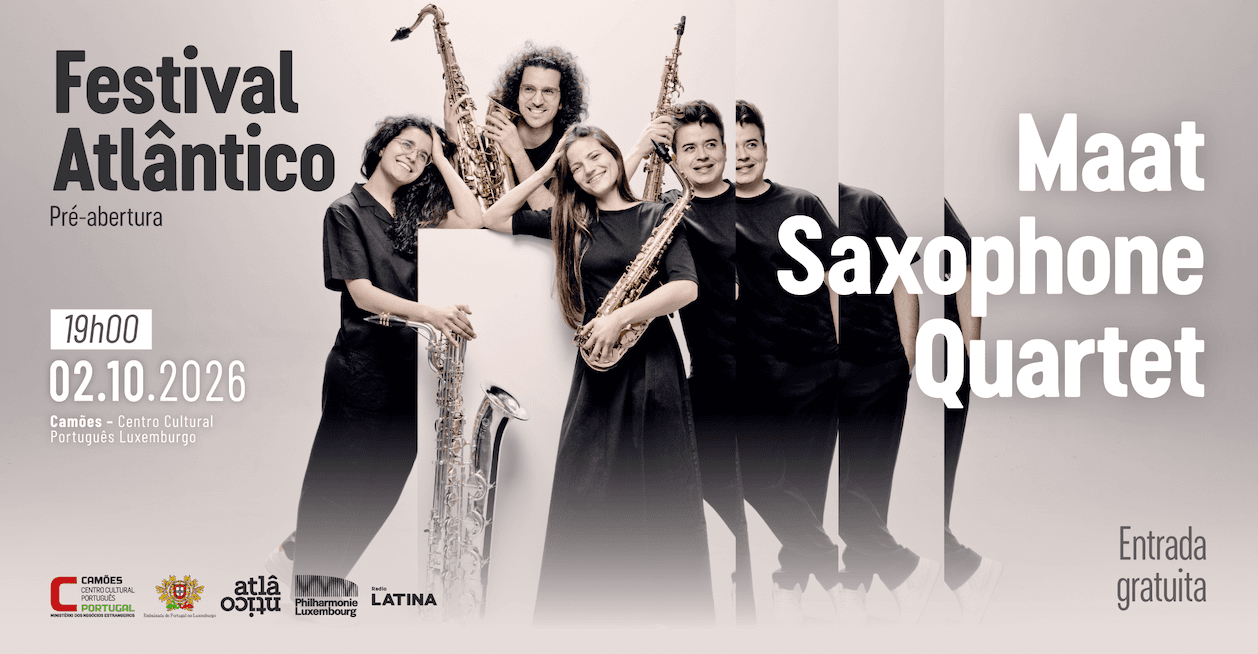 Concerto pré-abertura Festival Atlântico: Maat Saxophone Quartet