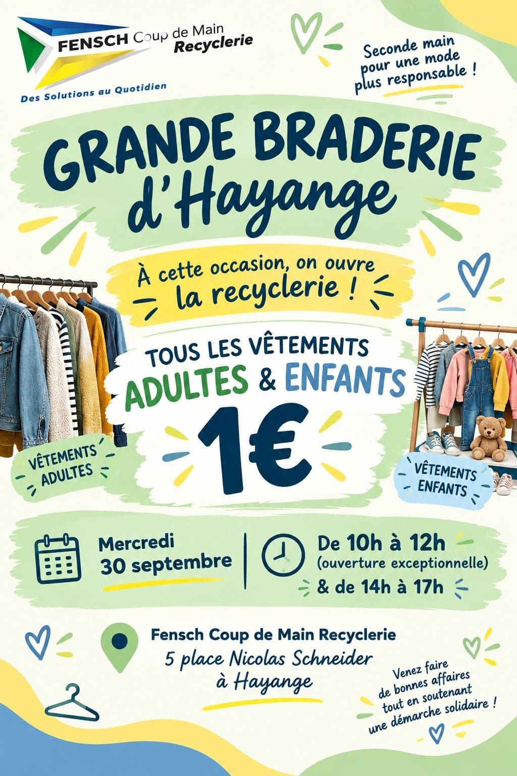 Grande Braderie d’Hayange – Recyclerie Fensch Coup de Main