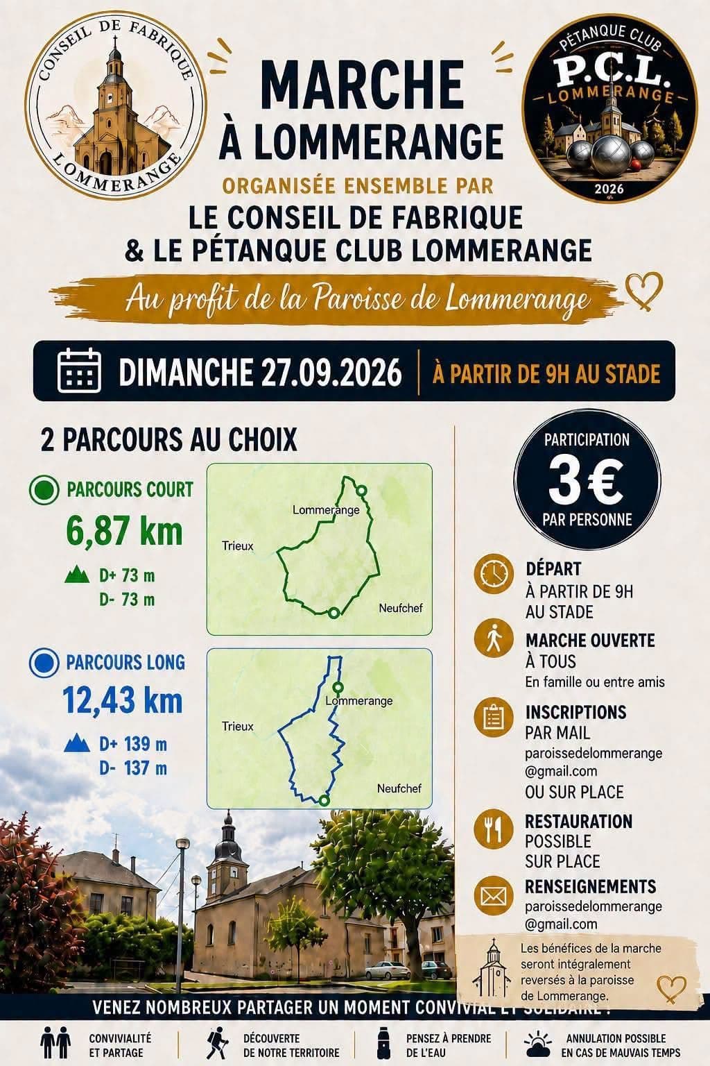 Marche à Lommerange