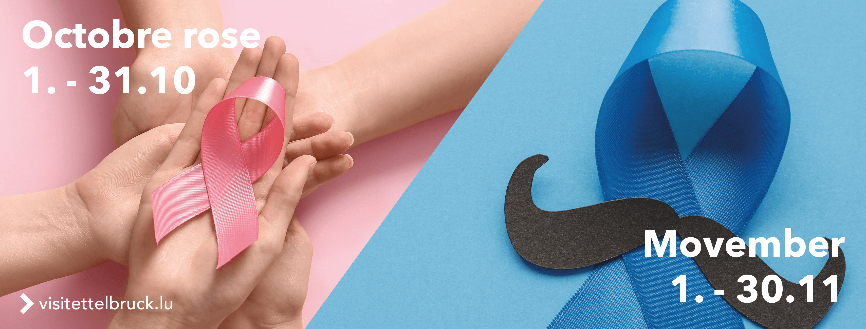 Octobre rose et Movember