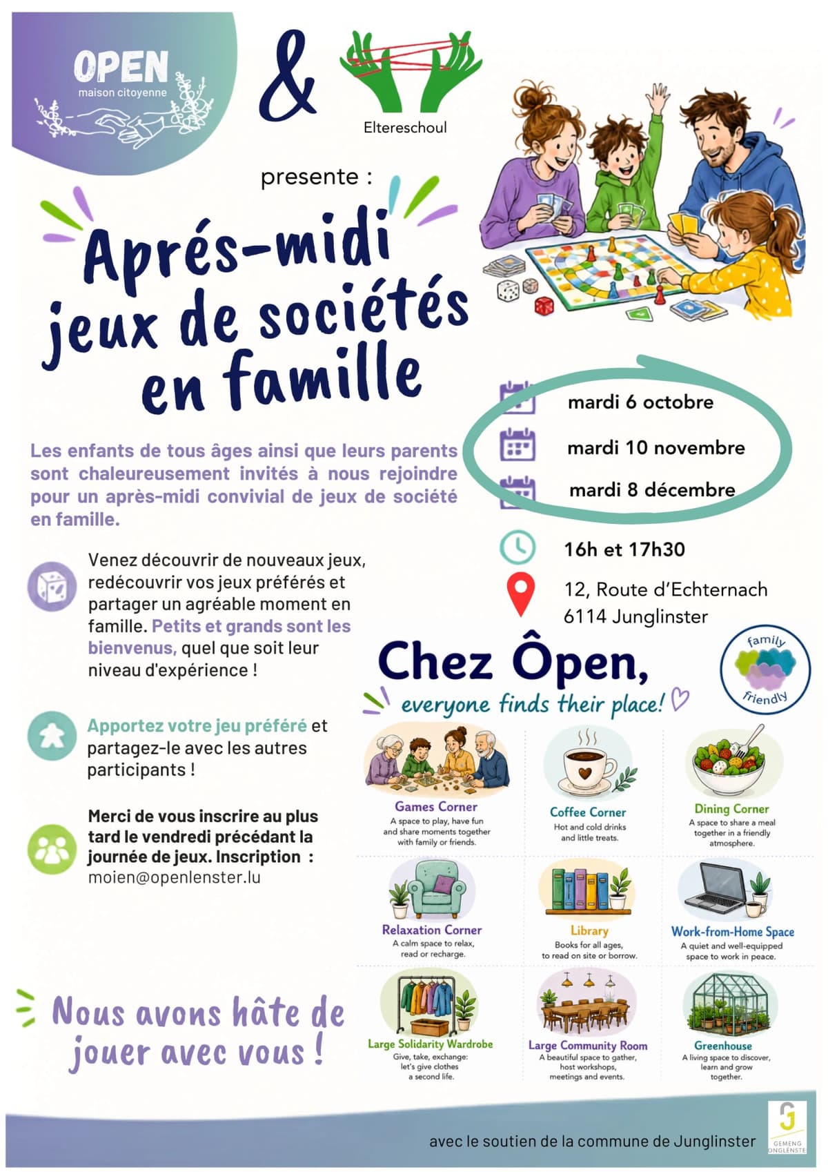 Family board game afternoon