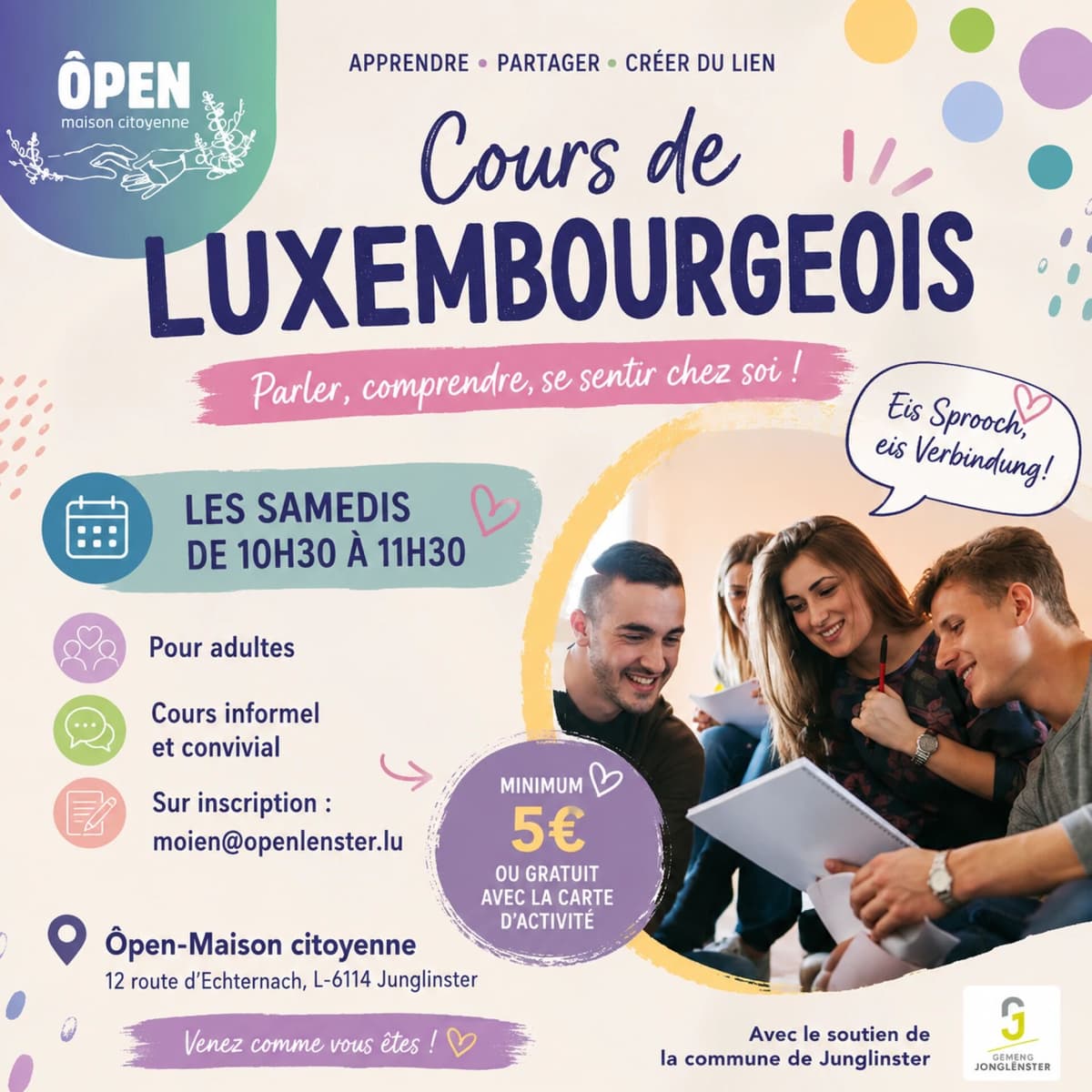 Informal Luxembourgish class