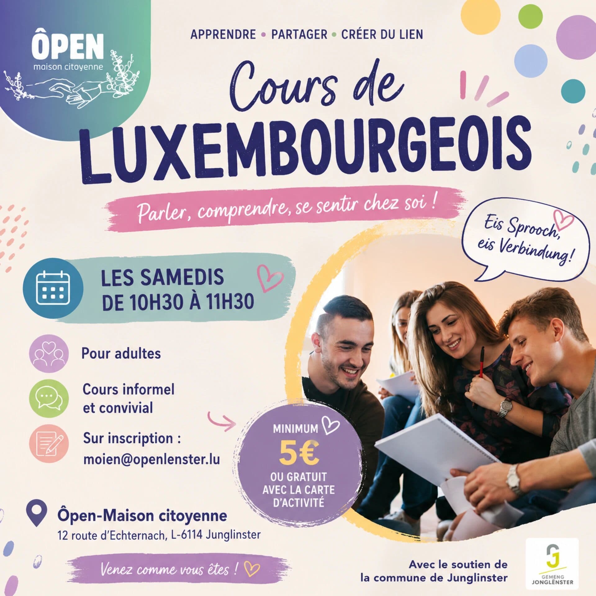 Informal Luxembourgish class