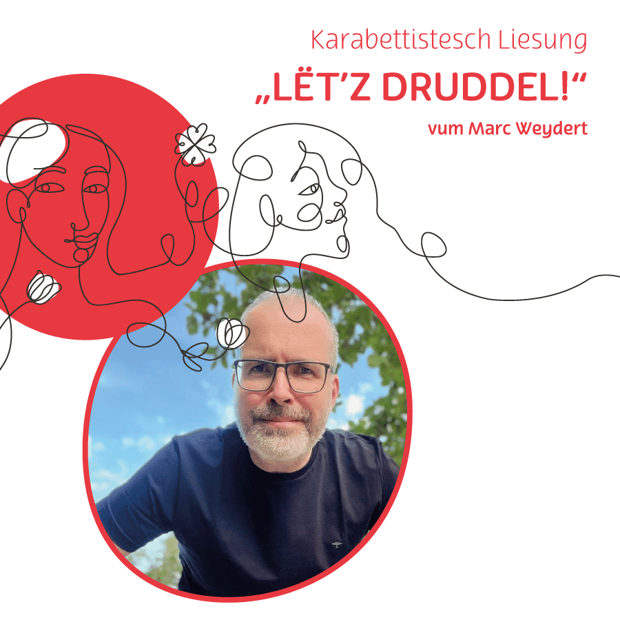 Cabaret reading « Lët’z druddel! »