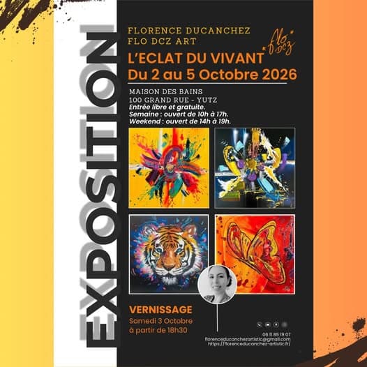 Exposition L’éclat du vivant de Flo DCZ