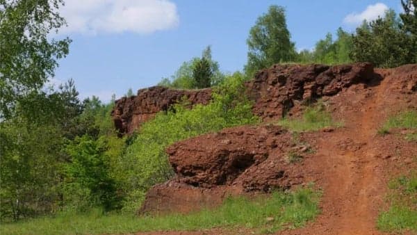 Randonnée dans une ancienne zone minière