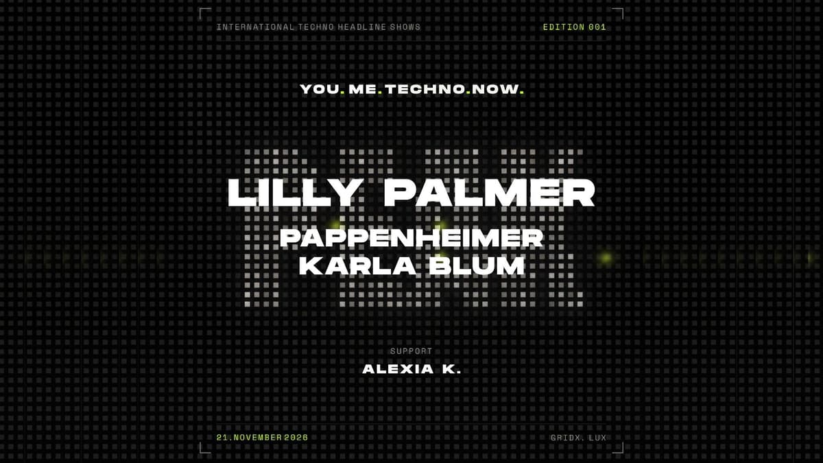 You. Me. Techno. Now. /w Lilly Palmer