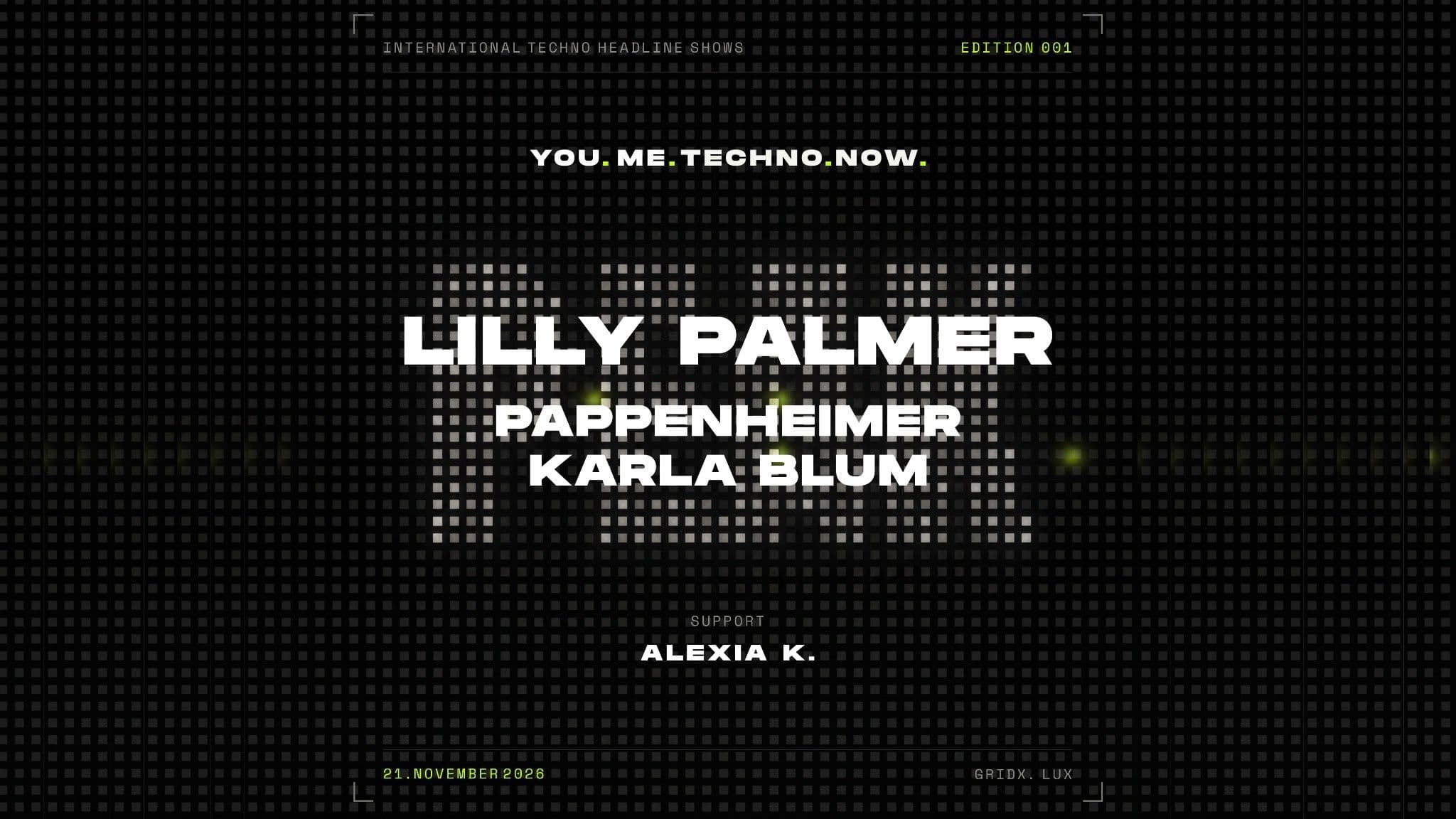 You. Me. Techno. Now. /w Lilly Palmer