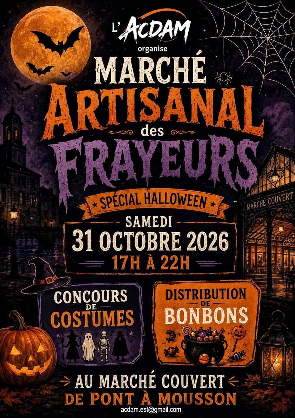 Le Marché des Frayeurs débarque à Pont-à-Mousson !
