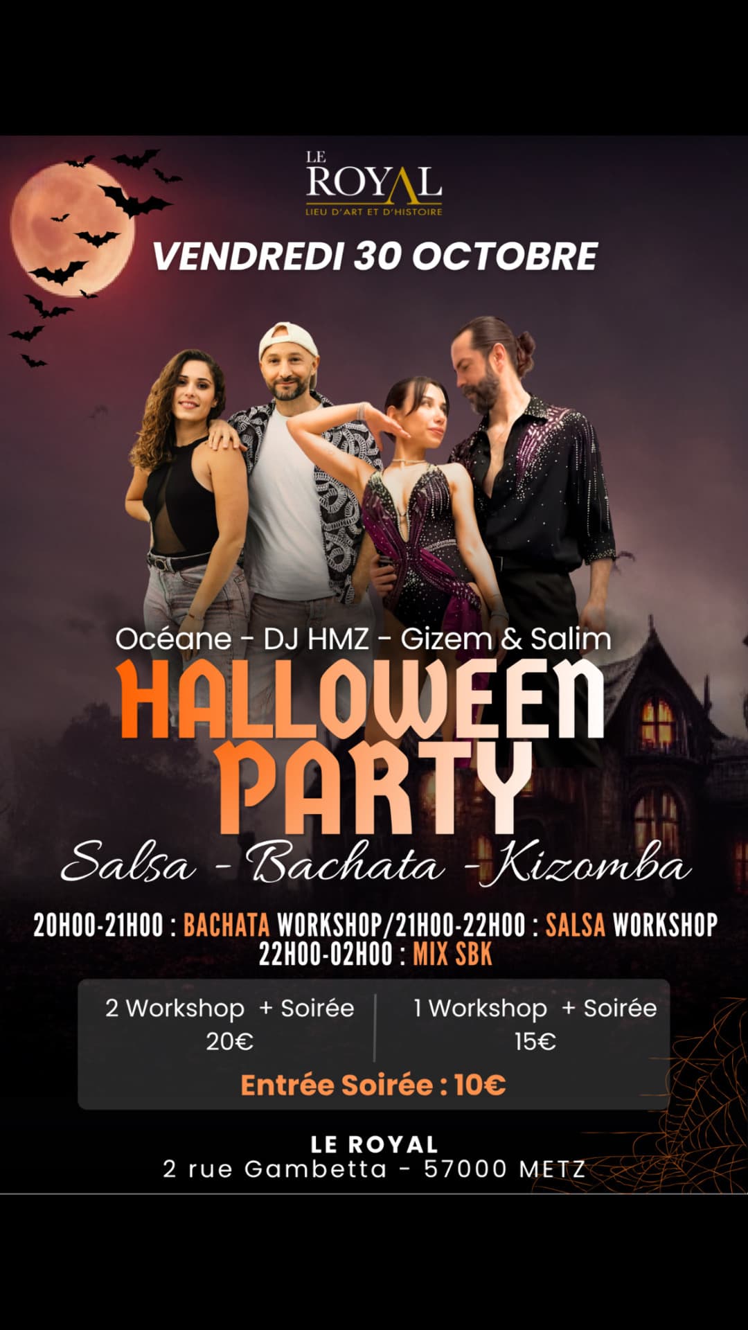 Soirée SBK Halloween au Royal