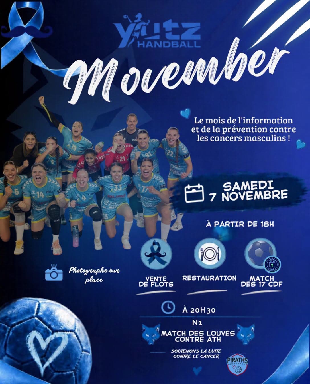Yutz Handball : Movember