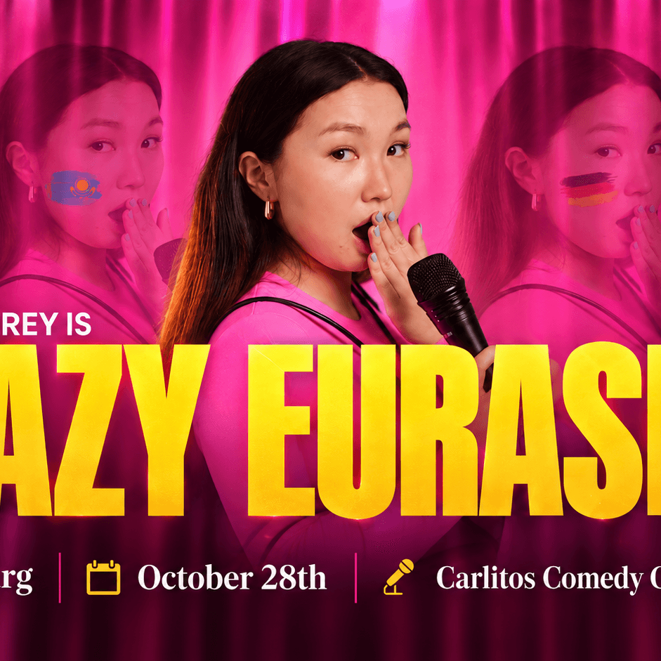 Comédie en anglais : Dinara Kerey est CRAZY EURASIAN (LUXEMBOURG)
