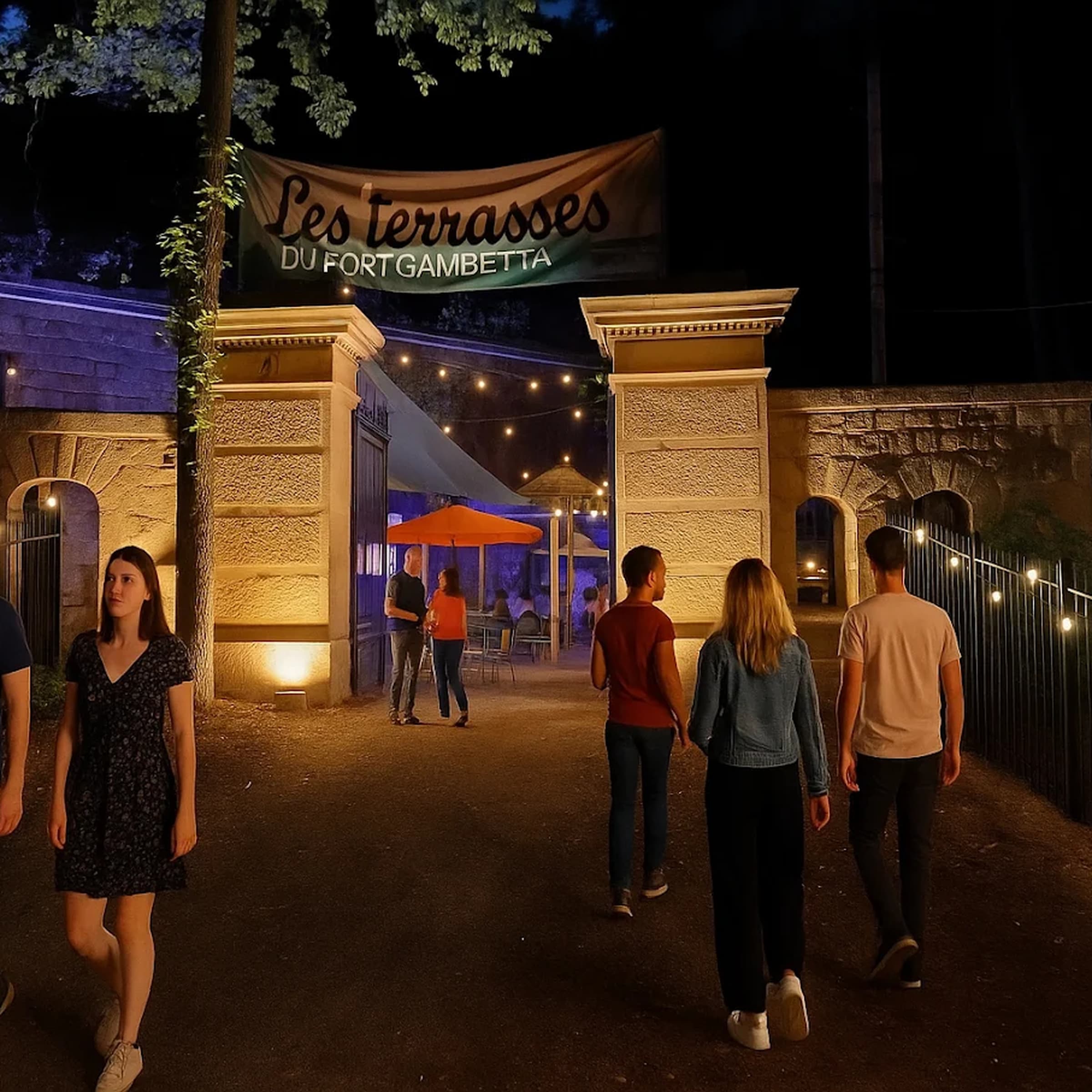 Guinguette - Les terrasses du fort Gambetta