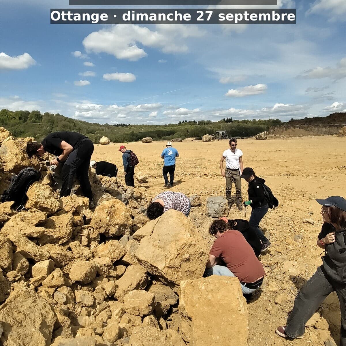 Paléontologue d'un jour : chasse aux fossiles à Ottange