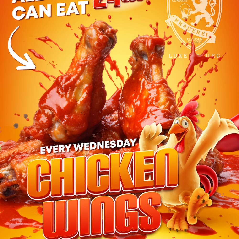 All you can eat Chicken Wings