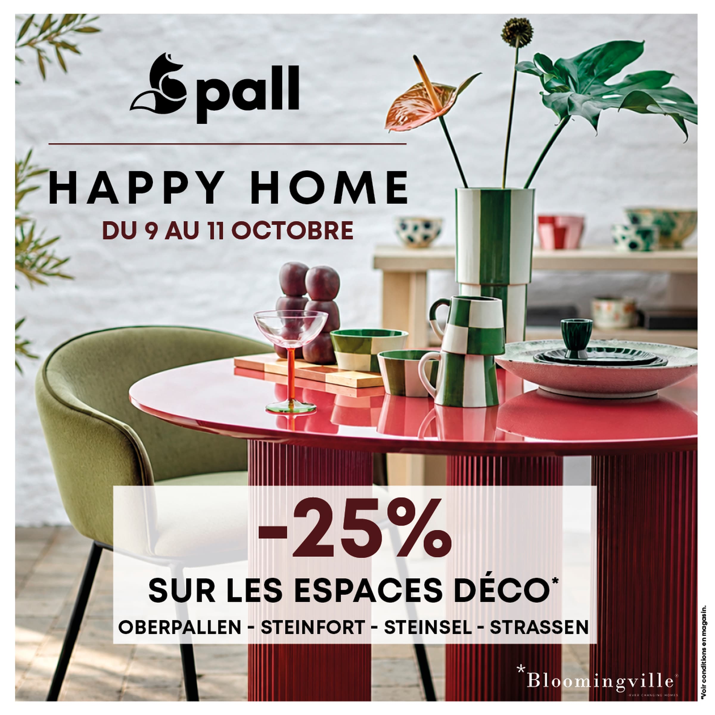 Happy Home: -25% on your décor!