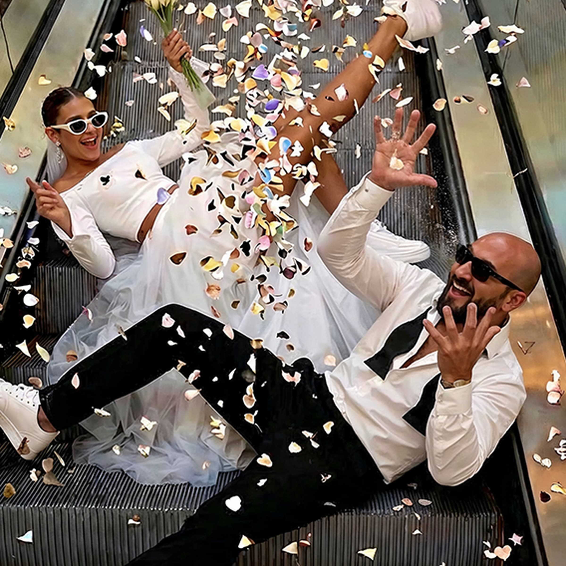 The meeting of the future brides and grooms