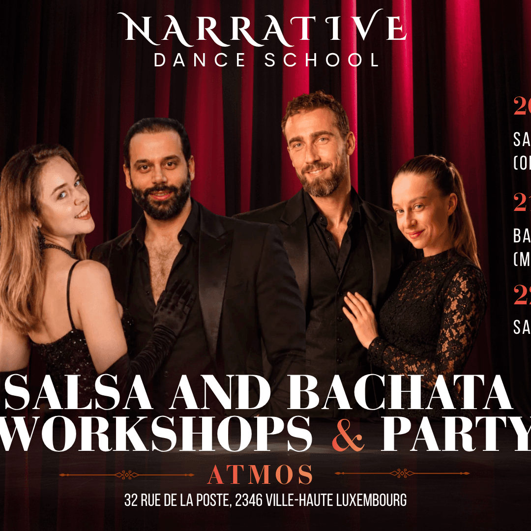Ateliers de salsa et de bachata + soirée « Cabaret Noir »