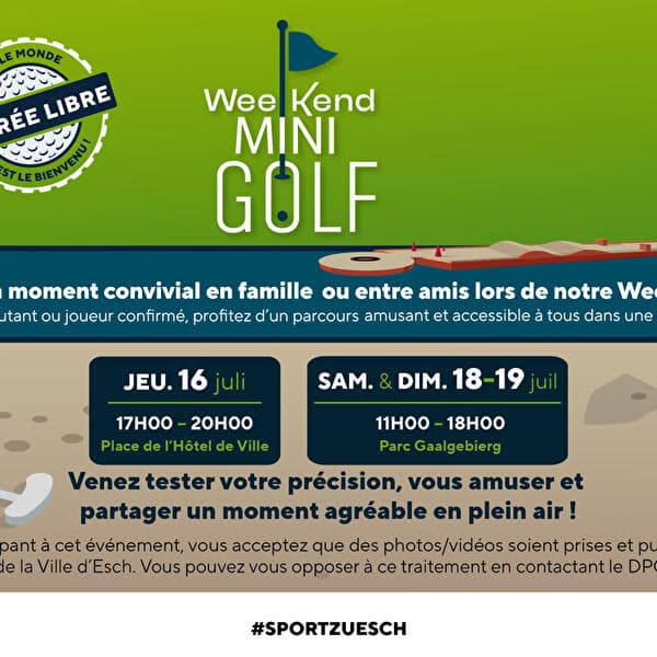 Weekend Mini Golf
