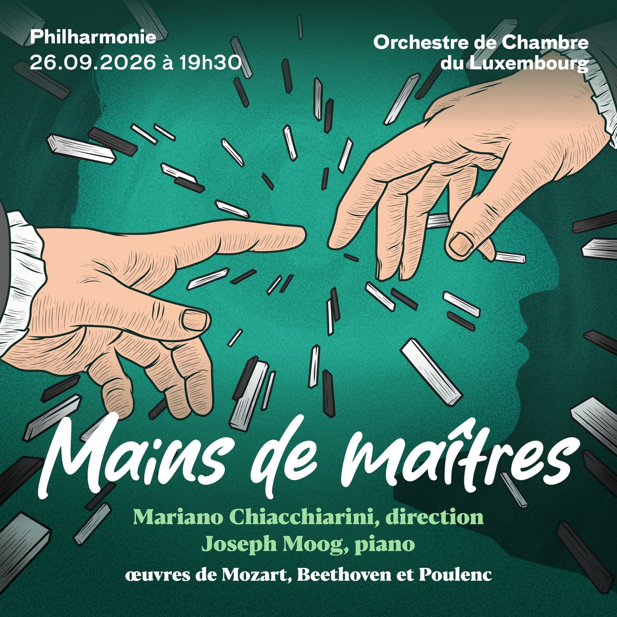 Mains de maîtres - Sur les traces des grands compositeurs