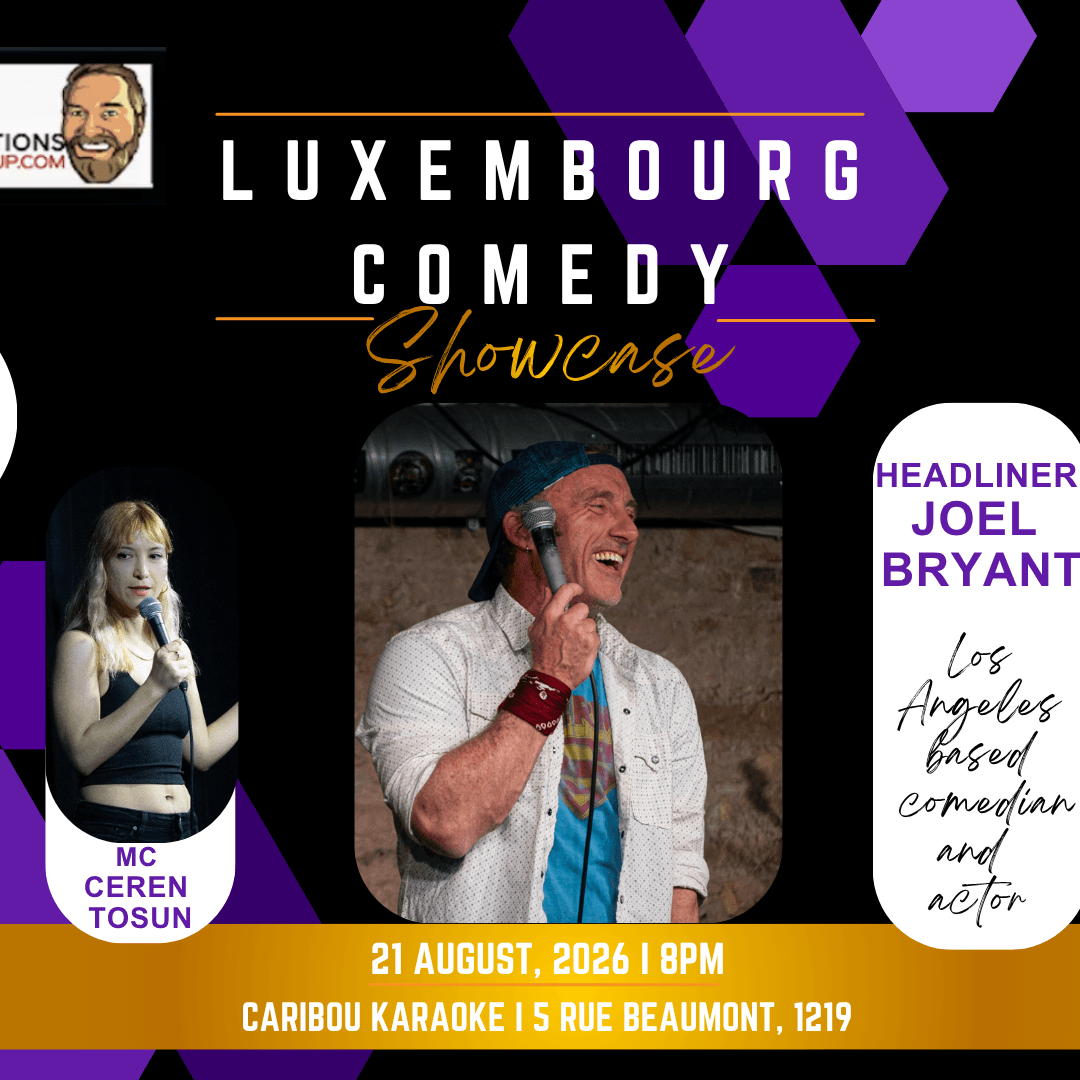 Spectacle de stand-up – Tête d’affiche Joel Bryant