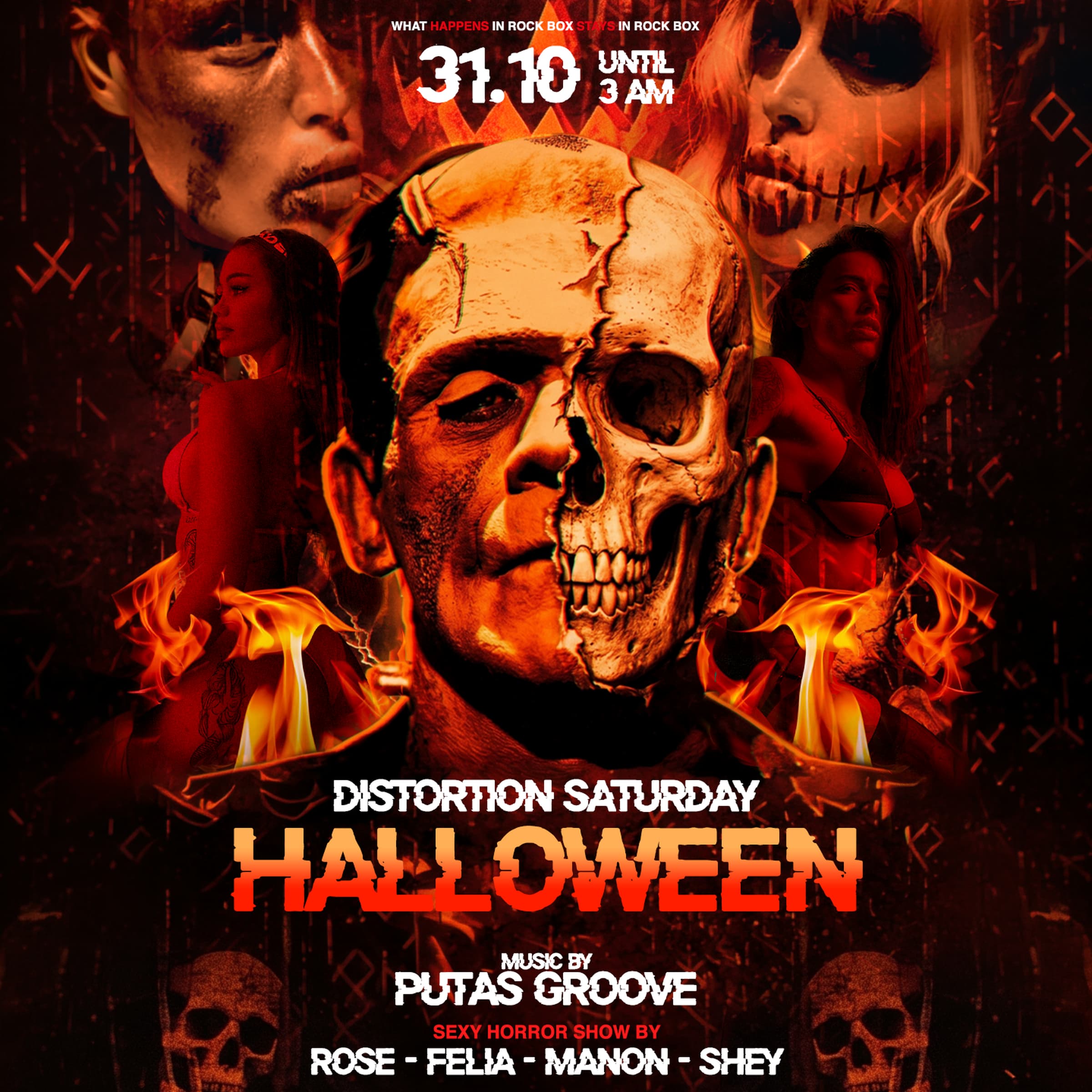 Distortion Saturday — Halloween at RockBox