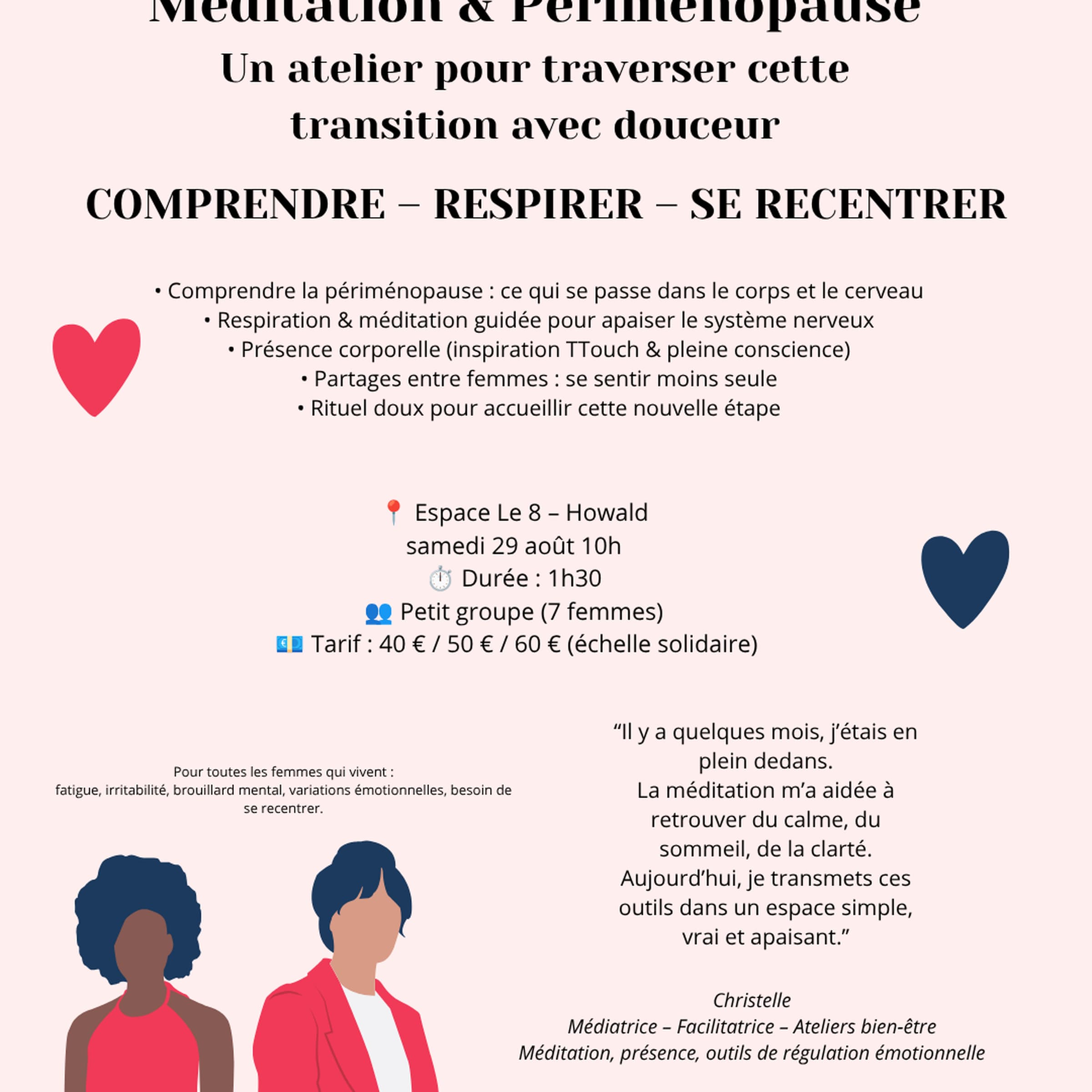 Atelier “Méditation & Périménopause”