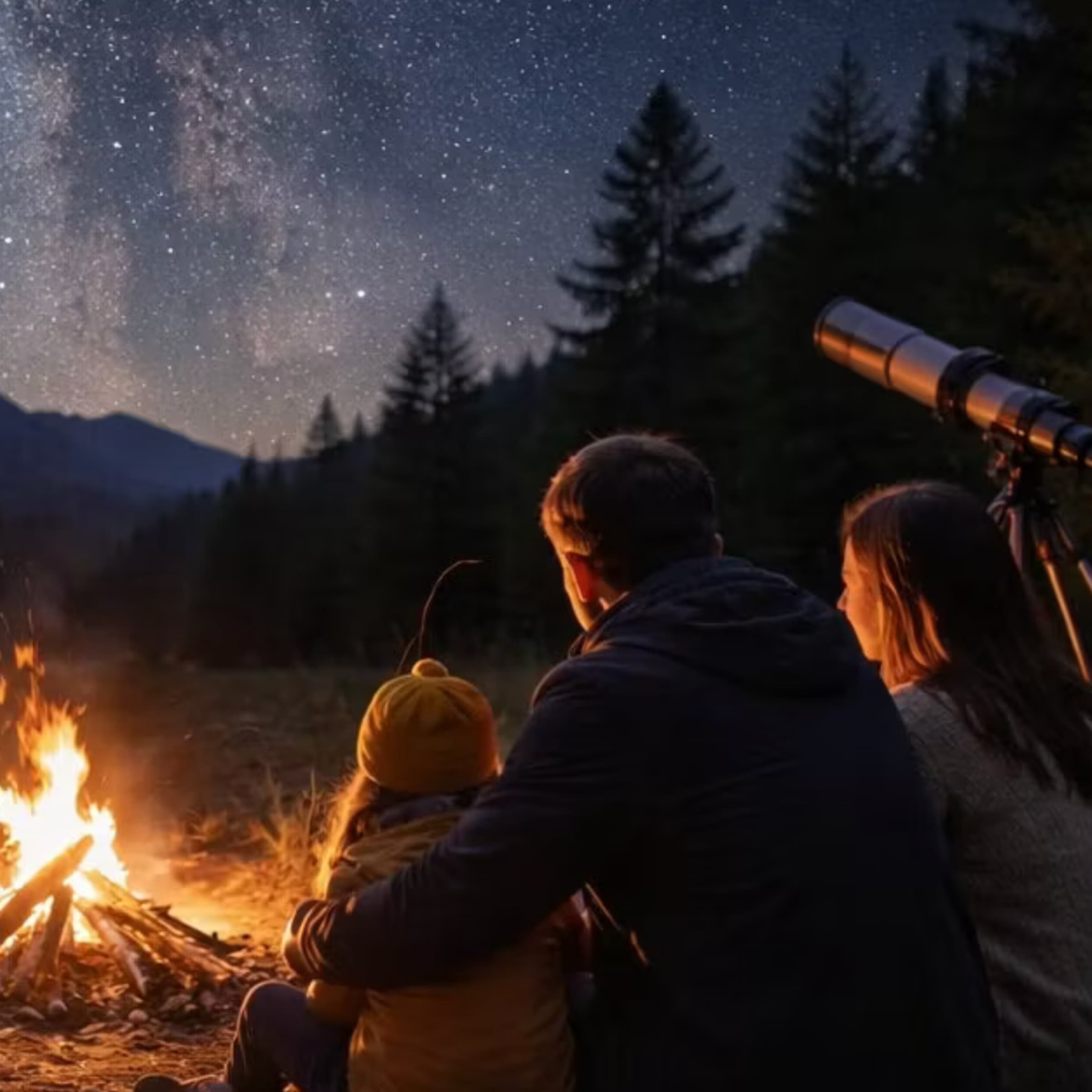 Family Adventure Under the Stars