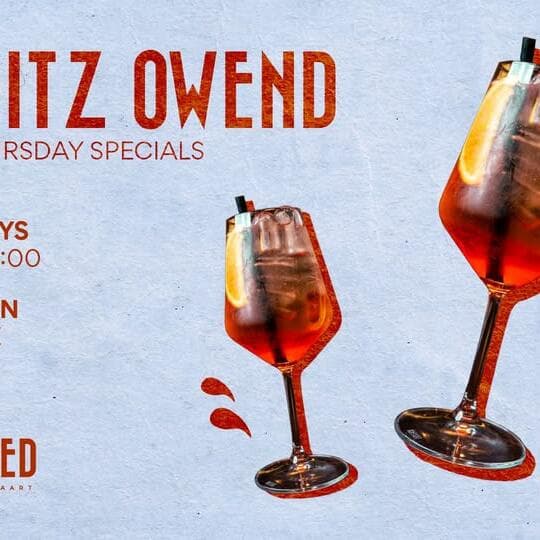 Spritz Owend – Fizzy Thursday Specials