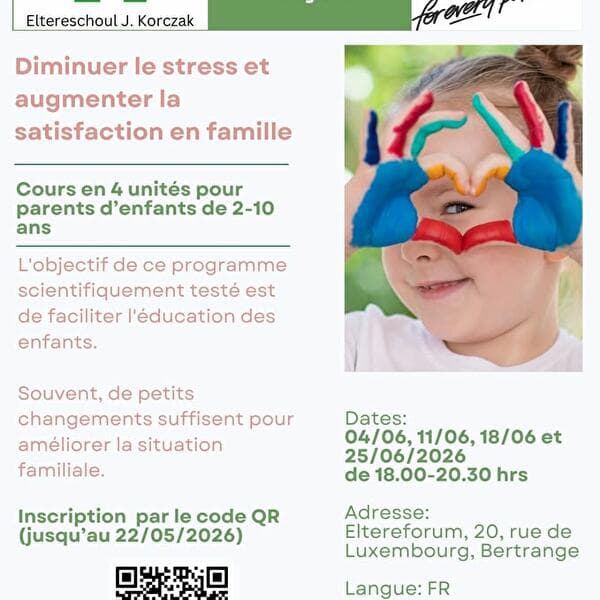 Triple P Course (Positive Parenting Practices) for Parents of Children Aged 2-10