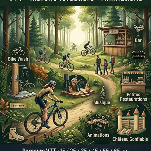 La Serpontoise - MTB and walking tour