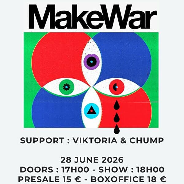 Punk show with MakeWar, Viktoria & Chump at the MK Bar