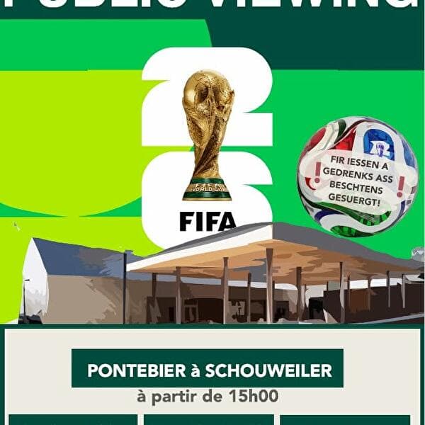 Coupe du Monde FIFA 2026 - diffusion publique