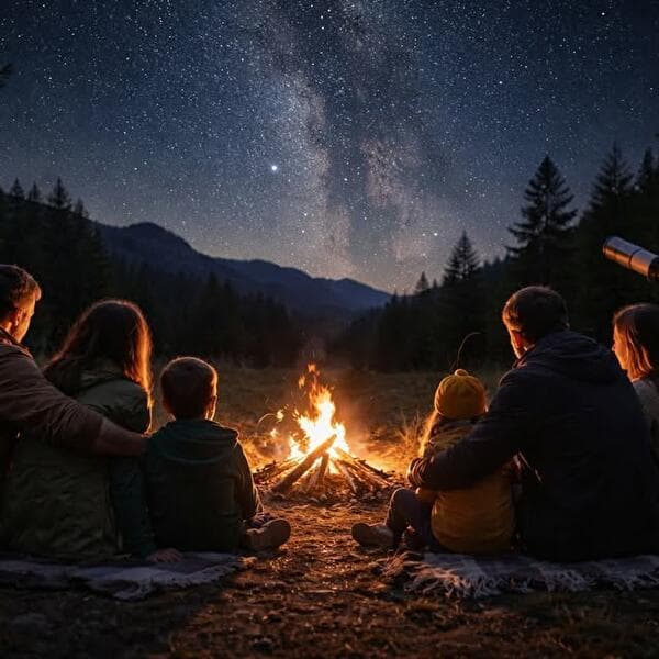 Aventure en famille sous les étoiles