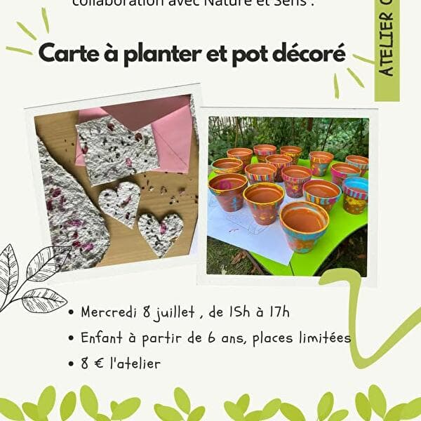 Creative workshop with Nature et sens