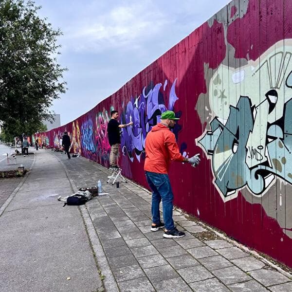 40 Graffiti Artists for the Südspidol