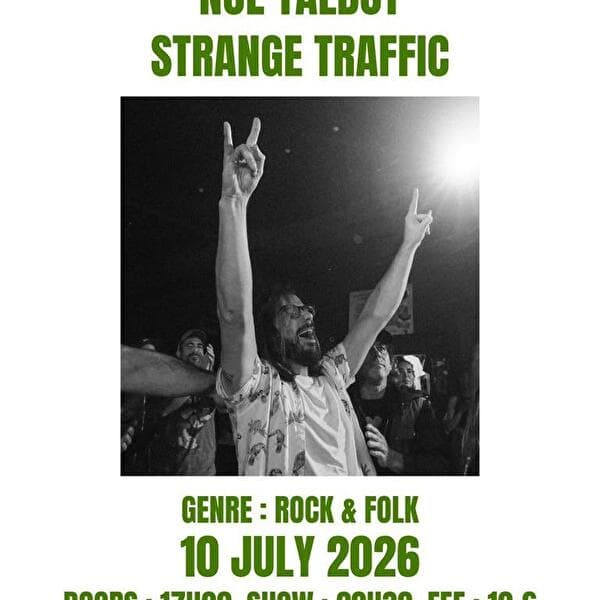 Noé Talbot & Strange Traffic - Rock & Folk Show Live at the MK Bar